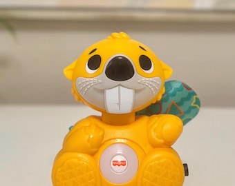 Switch Adattato Linkamals Boppin' Beaver Bisogni Speciali Accessibile Gioco Terapia Occupazionale Luci Musica Educazione Assistita Sensoriale