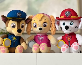 Switch Adapted Snuggle Up PAW Patrol. Special Needs Accessible Play Occupational physical Therapy Lights Music Assistive Education Sensory