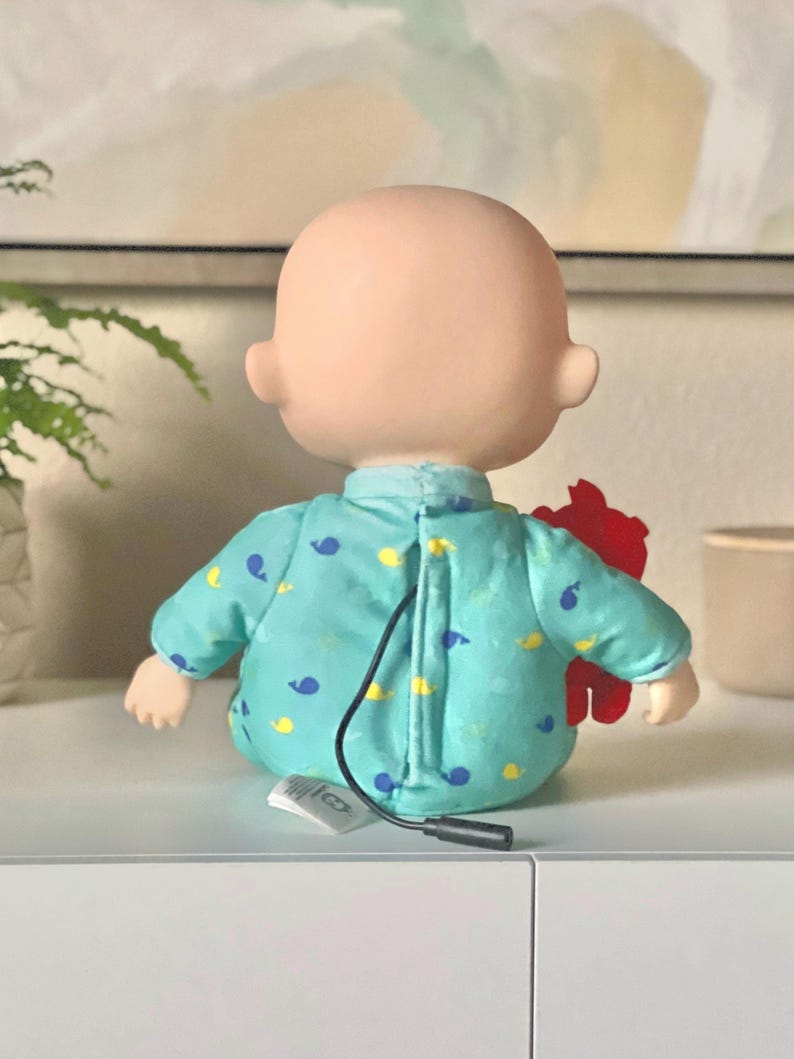 Switch Adapted Cocomelon Bedtime JJ Toy. Special Needs Accessible Occupational physical Therapy Music Assistive Technology Education Sensory image 3