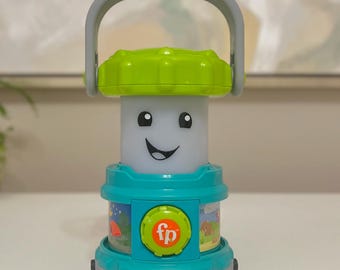 Switch Adapted Camping Fun Lantern Toy Special Needs Accessible Music Occupational Physical Therapy Speech Lights Education Sensory