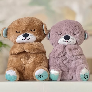 Schalter Angepasste Atmung Otter Sound Machine Spielzeug. Besondere Bedürfnisse Zugänglich Spielen Arbeits-Physiotherapie Licht Musik Assistive Sensorische