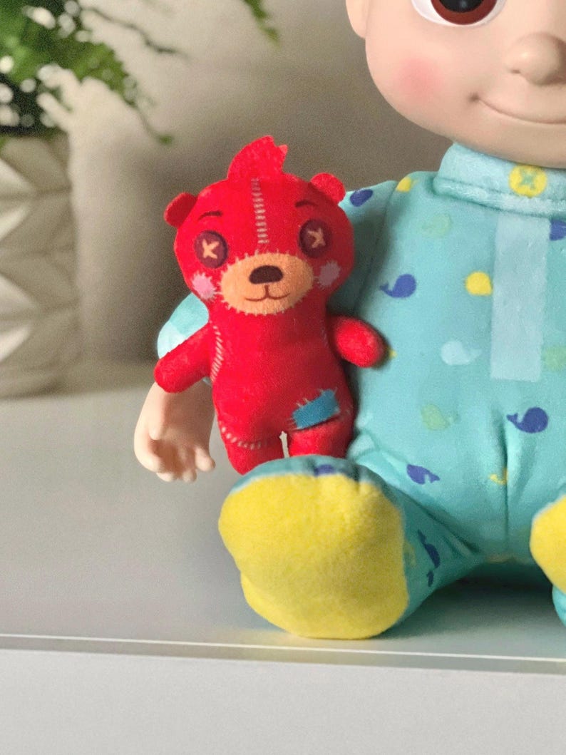 Switch Adapted Cocomelon Bedtime JJ Toy. Special Needs Accessible Occupational physical Therapy Music Assistive Technology Education Sensory image 2