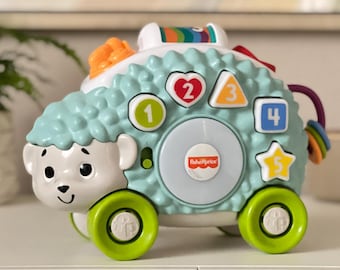 Switch Adapted Toy. Linkimals Happy Shapes Hedghog. Special Needs Occupational Physical Therapy Lights Music Assistive Education Sensory
