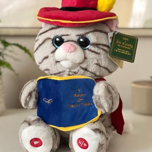 Switch Adapted Sir Catsby Animated Storybook Toy Special Needs Occupational Physical Therapy Lights Music Assistive Education Sensory