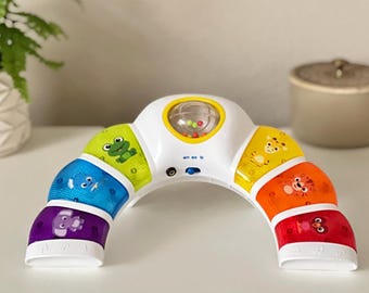 Switch Adapted Glow & Discover Light Bar Toy. Special Needs Accessible Musical Occupational Physical Therapy Speech Lights Education Sensory