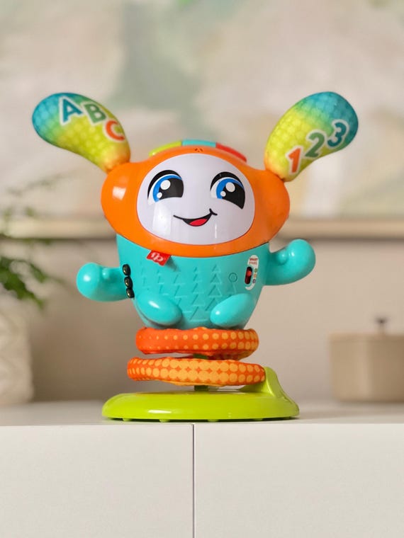 Switch Adapted Fisher-price DJ Bouncin' Beats, Bouncin' Star Toy