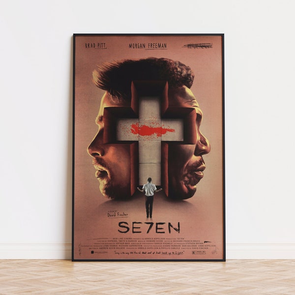 Seven - Limited Edition Screen-Print APs Signed by Aleksander Walijewski // Art, Movie, Poster, Film, Thriller