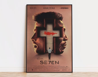 Seven - Limited Edition Screen-Print APs Signed by Aleksander Walijewski // Art, Movie, Poster, Film, Thriller