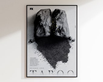 Taboo/Tom Hardy - Alternative TV Show Poster by Aleksander Walijewski // Print, Art, Drama