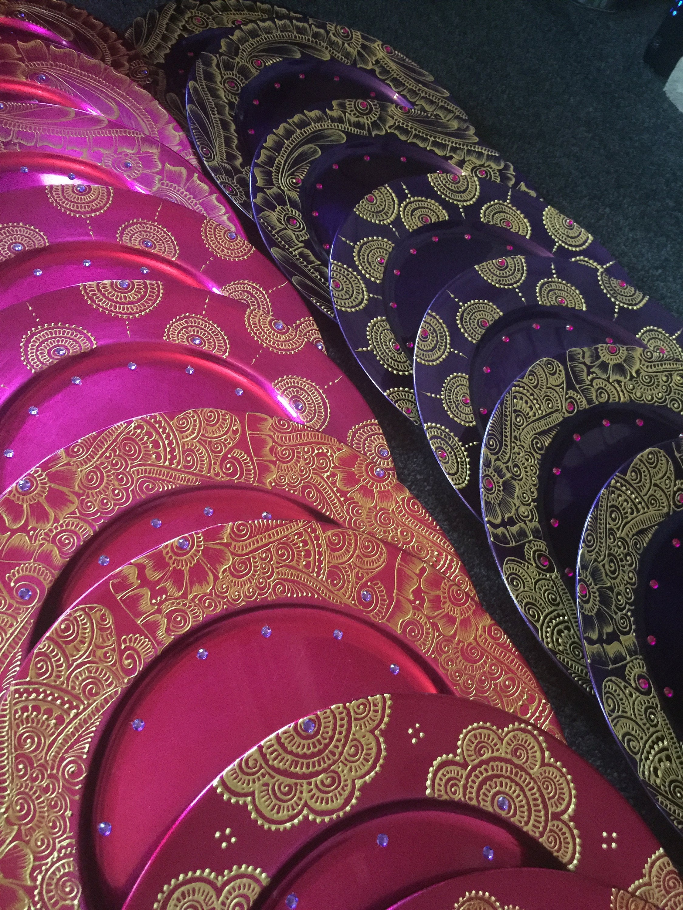 Mehndi/henna plate Etsy