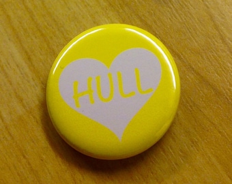 Hull-themed badge: 'Love HULL'