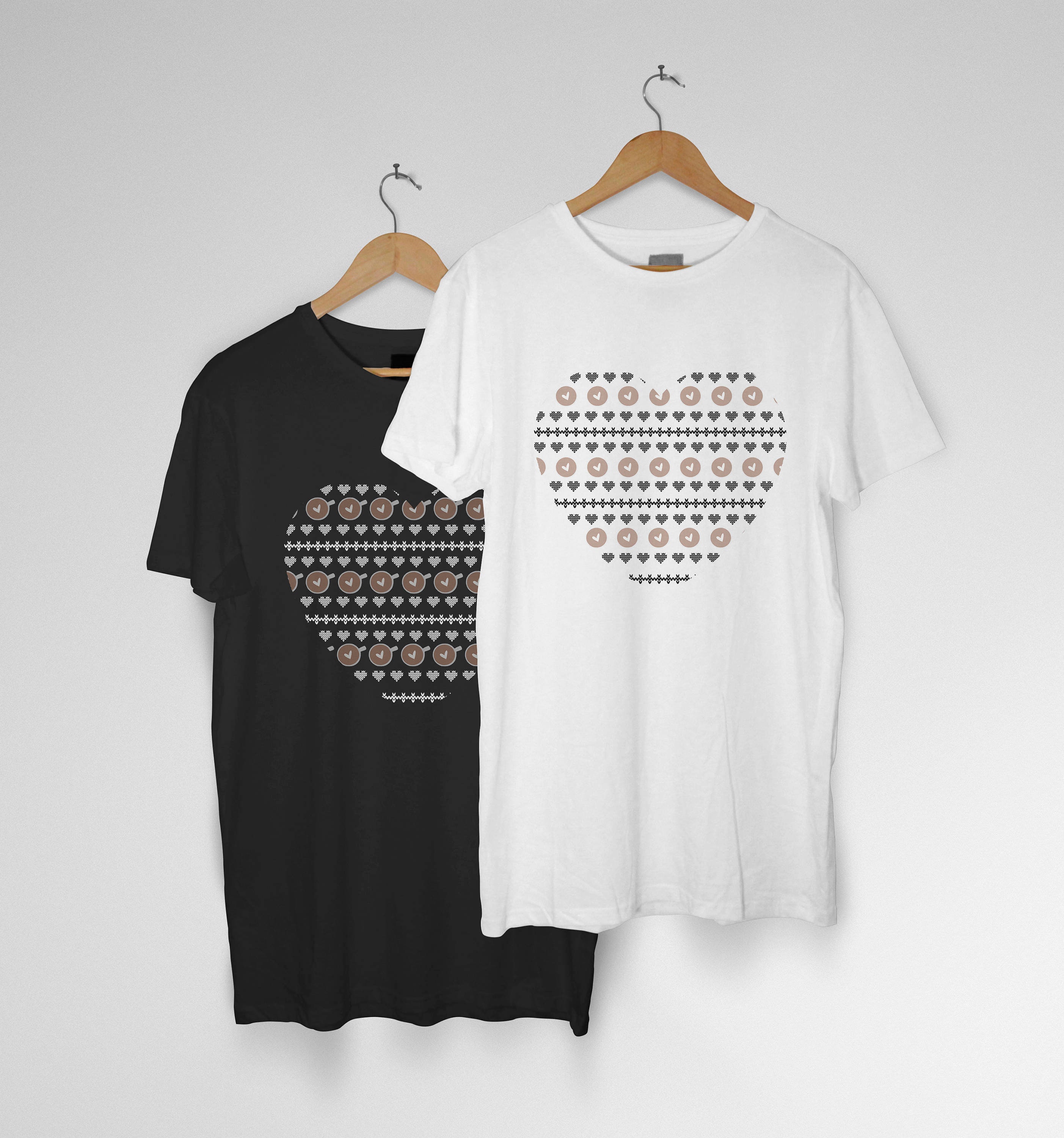 Noël T-Shirt café | Brodé motif | Noir et blanc Tee Tshirts Noël T-Shirt café | Brodé Brodé Brodé motif | Noir et blanc Tee Tshirts 0c69de