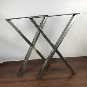Metal Dining Table Legs Heavy Duty Steel Table Legs Iron Etsy