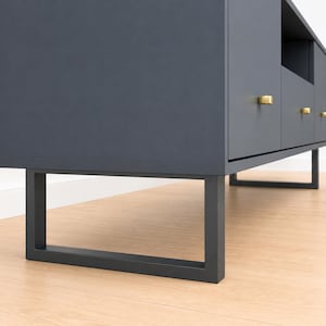 Rialzo per mobile TV da 15 cm, piedini per mobile, gambe di ricambio, gambe per comodino, gambe in acciaio per credenza