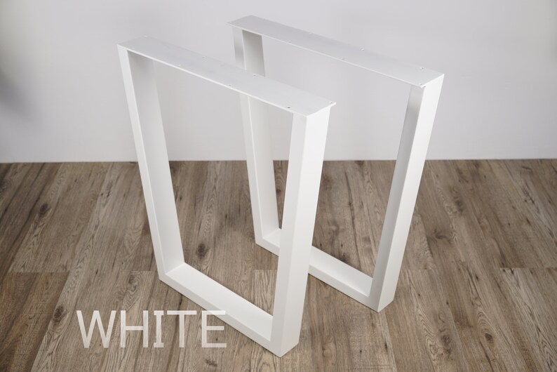 Metal Legs Table Furniture Dining Desk Steel Set Of 2
