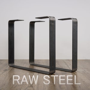 Bench Legs, Flat Bench Legs, Any colour, set of 2 Steel Bench Legs, Steel Coffee Table Legs, Metal Table Legs, Industrial Legs,