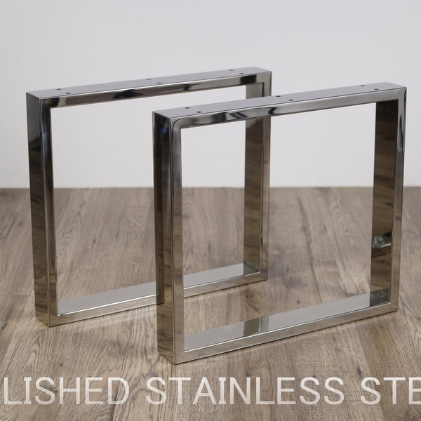Chrome Table Legs Etsy