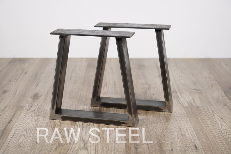 Trapezoid Legs, Trapezoid Bench Legs, Coffee Table Legs, Table Leg, Trapezoid Table Legs, Set of 2 image 6