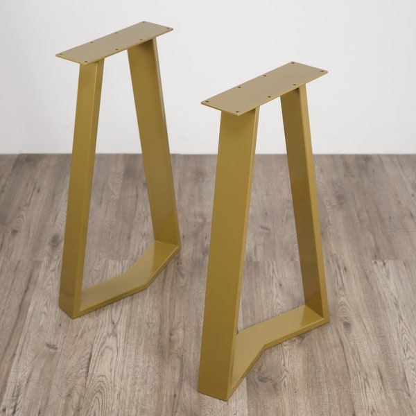 Table Legs Gold Etsy