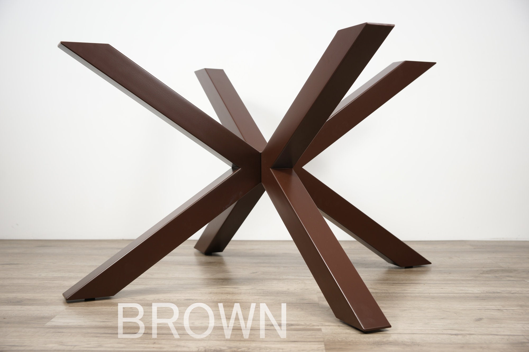 Base De Table En Métal Pour Plateau Rond, Basse Ronde, Cuisine Araignée, À Manger Moderne, Table Ronde Bois