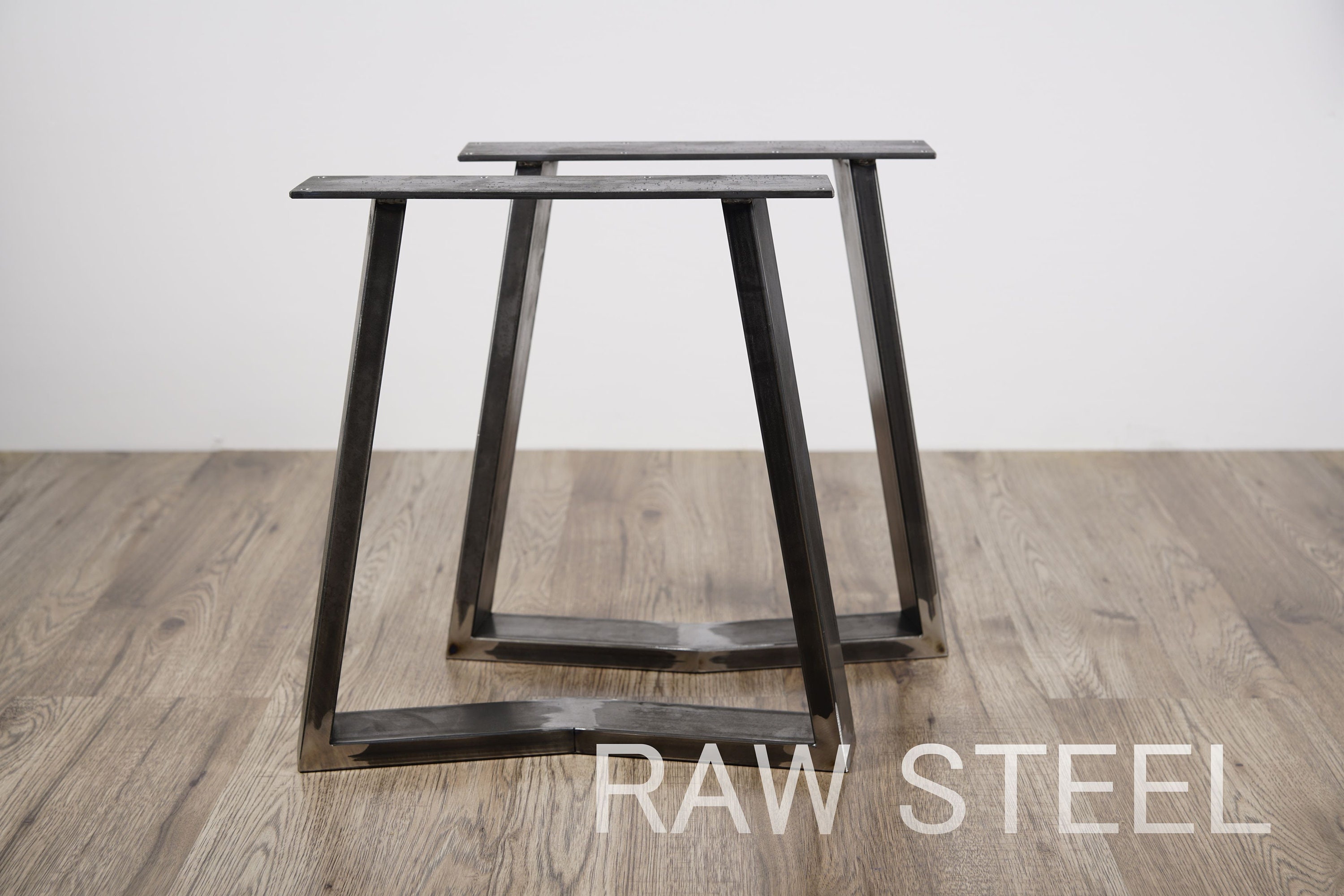 Dining Table Legs / Bench Legs set of 2 Metal Dining Table Etsy