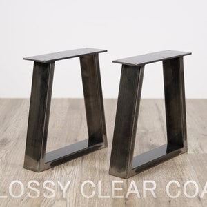 Trapezoid Legs, Trapezoid Bench Legs, Coffee Table Legs, Table Leg, Trapezoid Table Legs, Set of 2 image 7