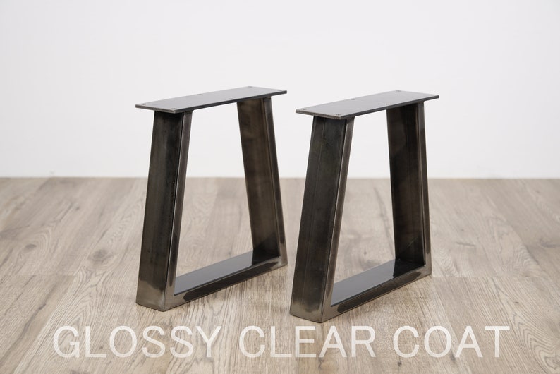 Trapezoid Legs, Trapezoid Bench Legs, Coffee Table Legs, Table Leg, Trapezoid Table Legs, Set of 2 image 7