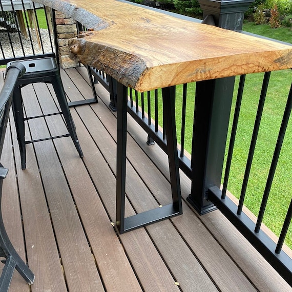 Outdoor bar 2024 height console table