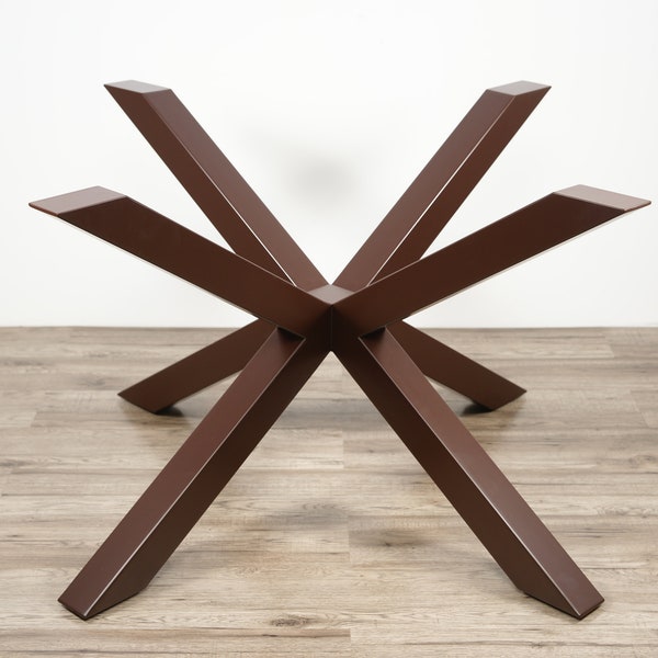Industrial Round Table Legs Etsy
