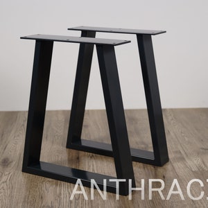 Trapezoid Legs, Trapezoid Bench Legs, Coffee Table Legs, Table Leg, Trapezoid Table Legs, Set of 2 image 5