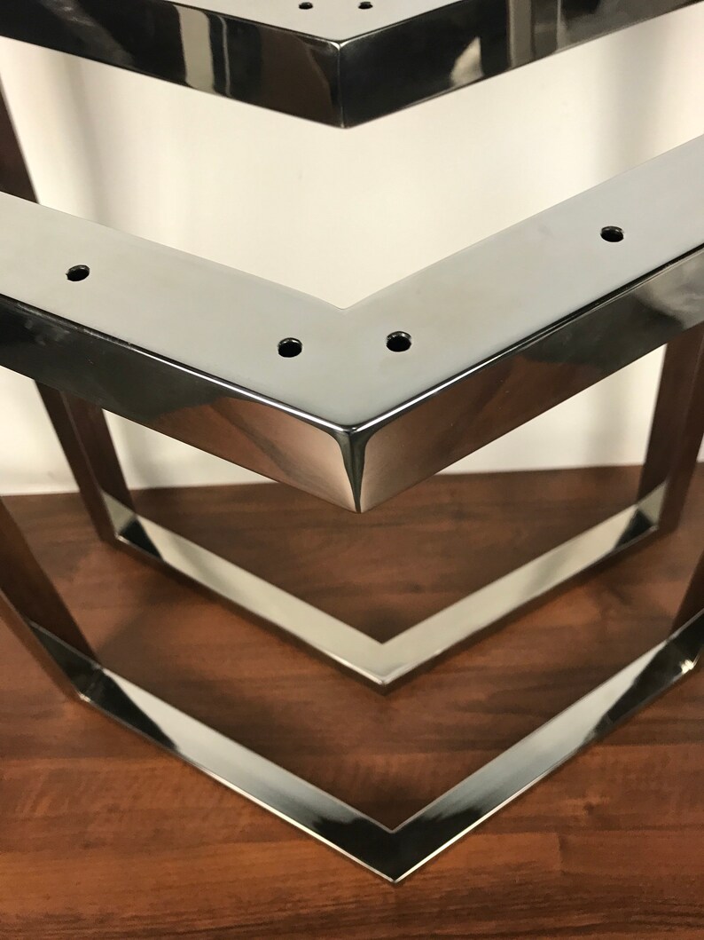 Stainless Steel Steel Bracket Table Legs Dining Table Legs Etsy