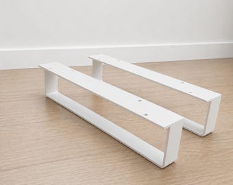 Niedrige Schrankfüße, Sofa Ersatzbeine, Möbelbeine aus Stahl, Moderne TV-Lederbeine, Nachttischbeine, Sideboardbeine aus Stahl Höhe 10 cm