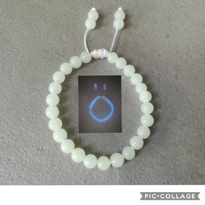 Phosphorus natural pearl bracelet
