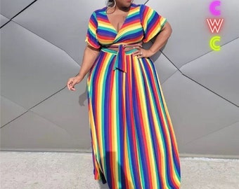 Plus Size Rainbow | Etsy