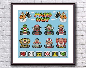 スーパーマリオ - 花のサンプル - レトロビデオゲームスーパーマリオ