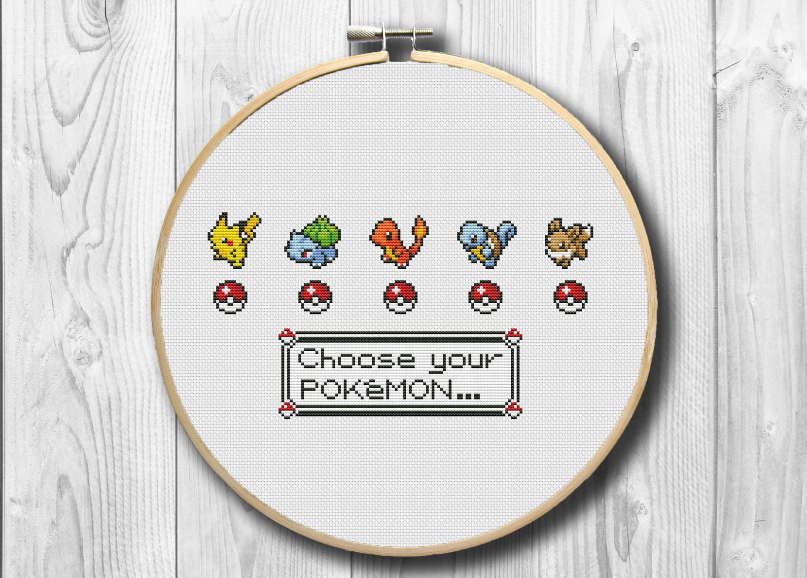 Pokémon Cross Stitch Kit: Includes patterns and materials to stitch Pikachu  & Piplup, & Evee, and charts for 16 other Pokémon projects: Diaz, Maria:  9781446310618: : Books