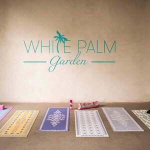 White Palm Garden Yoga mat strap image 6