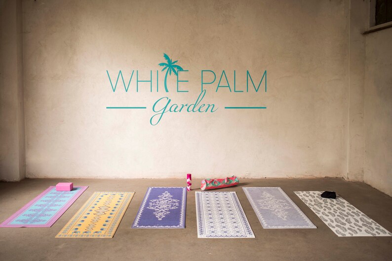 White Palm Garden Yoga mat strap image 6