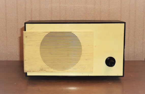 old radio speaker