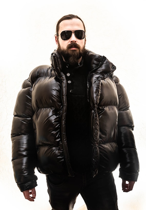 puffy nylon jacket