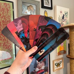 Throne of Glass Bookmarks – Cover Art Set, Fantasy Romance Gift