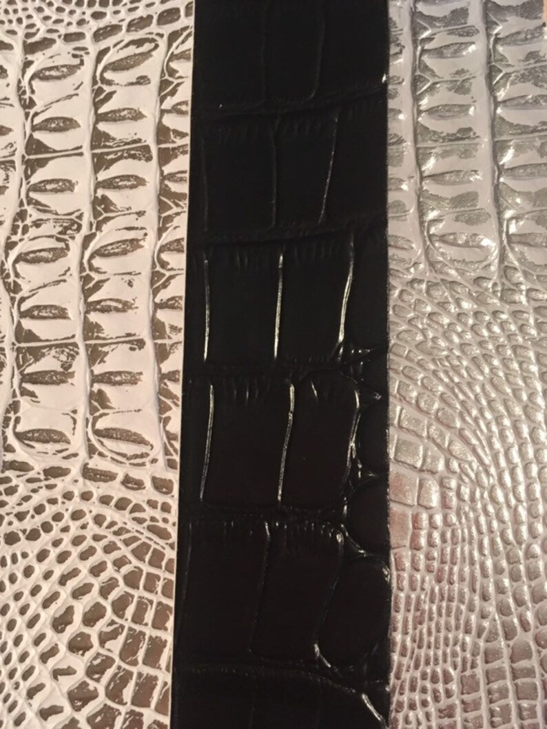 Faux earring supplies Earrings Leatherette Faux alligator skin Faux leather Animal skin fabric faux animal skin Leather earrings