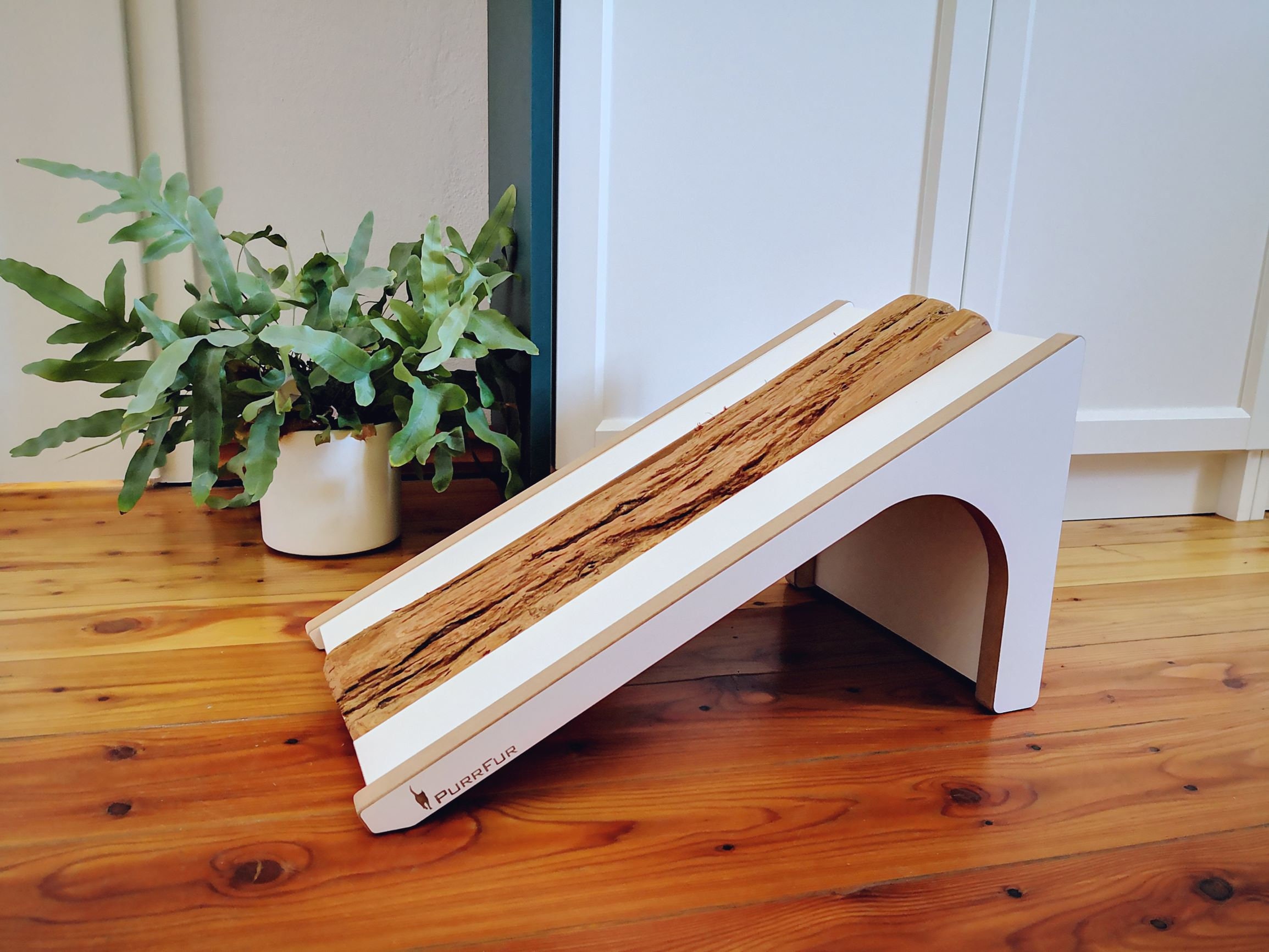 Wooden scratching post natural cat tree cat scratcher Etsy