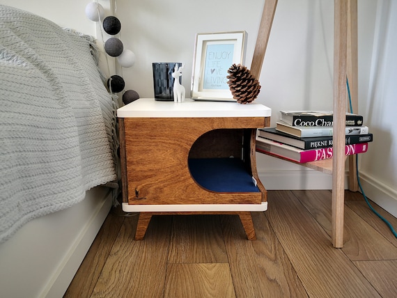 Cat House Cat Bed Gift for Catlover Cat Cabinet Modern Cat Furniture Coffee Table Pet Supplies Maison De Chat Katzenmobel Purrfur Etsy UK