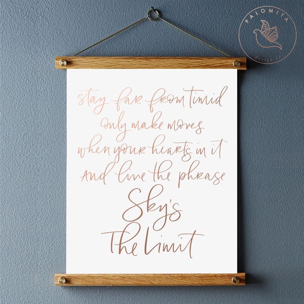 The Sky is the Limit Etsy