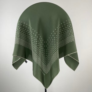 Louis Vuitton Dune Monogram Silk/Wool Shawl Scarf - Yoogi's Closet