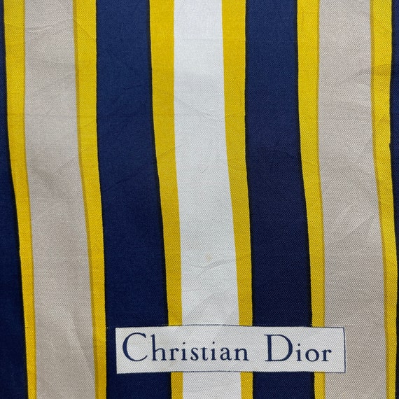 CHRISTIAN DIOR SCARF twill silk stunning scarves … - image 6