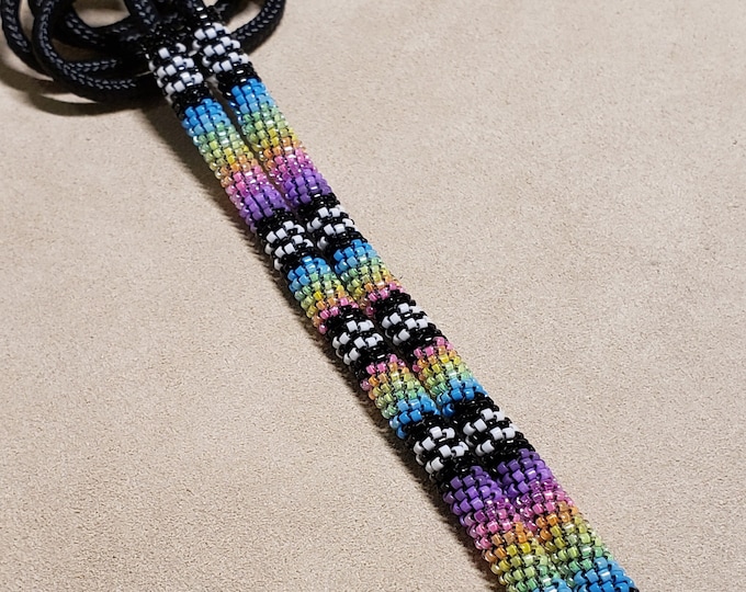 Native Beaded Lanyard Etsy