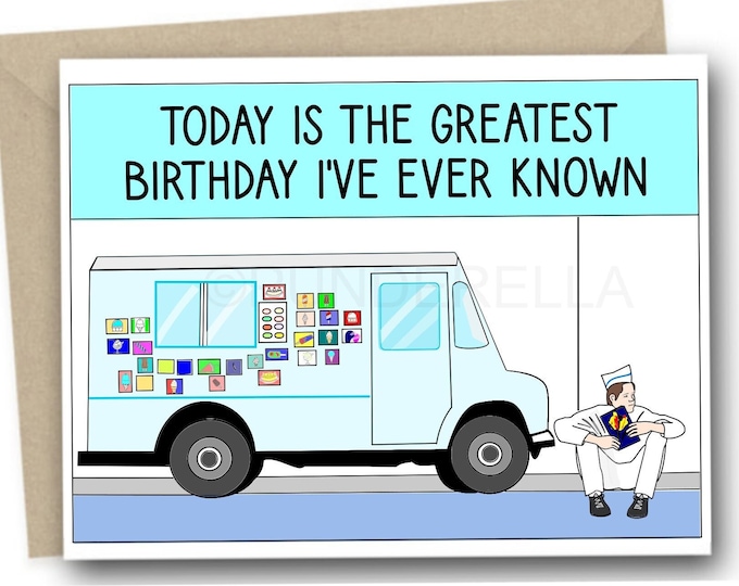 Grunge Birthday Card - Grunge Music Greeting Card 90s Rock Alternative Rock - Today