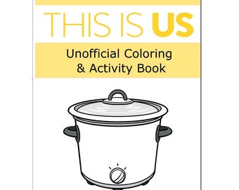This Is Us Coloring Book TV Show Jack Milo Ventimiglia Mandy Moore